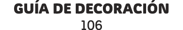 Guía de decoración 106