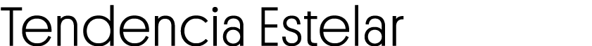 Tendencia Estelar