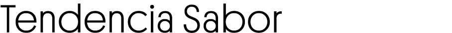 Tendencia Sabor