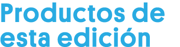 Productos de esta edición