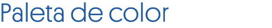 Paleta de color