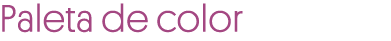 Paleta de color